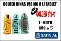 Golden binas 150 mg tablet
