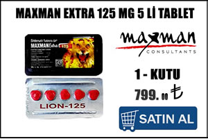 Maxman extra 125 mg tablet