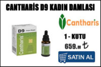 Cantharis d9 kadın damlası